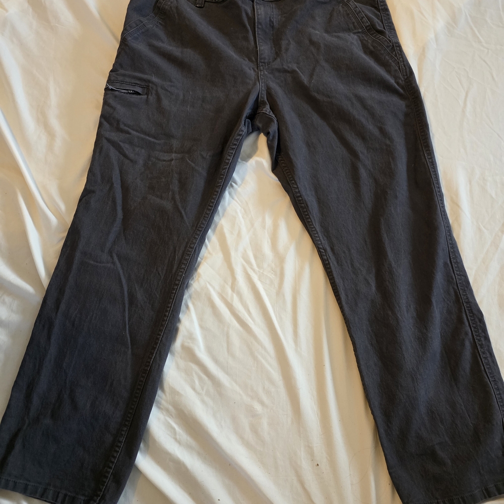 Weatherproof MENS 38X30 Workwear Utility Pants Outdoor Charcoal Or Gray